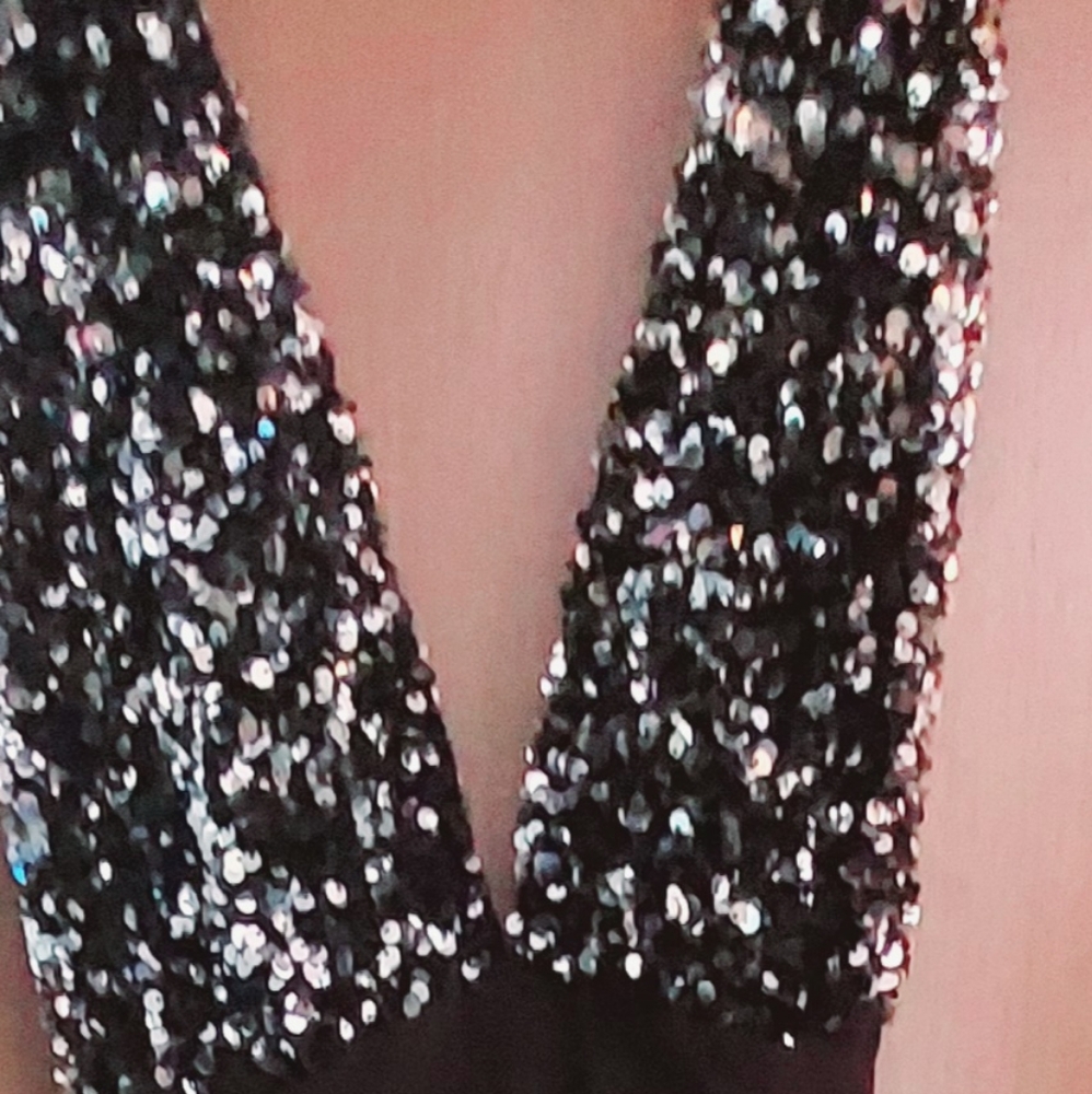 Lucy in the Sky Black Evening Dress